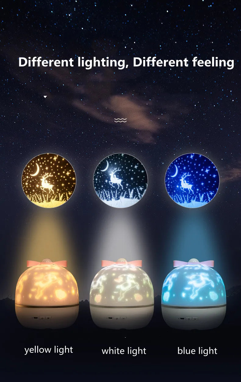 Night Sky Projector for Kids with Ocean Animals and Stars – A Magical Gift for Enchanting Nights 🌊✨