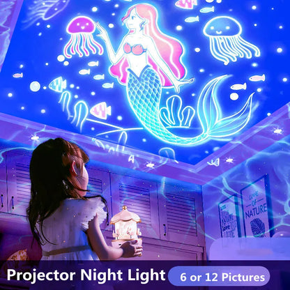 Night Sky Projector for Kids with Ocean Animals and Stars – A Magical Gift for Enchanting Nights 🌊✨