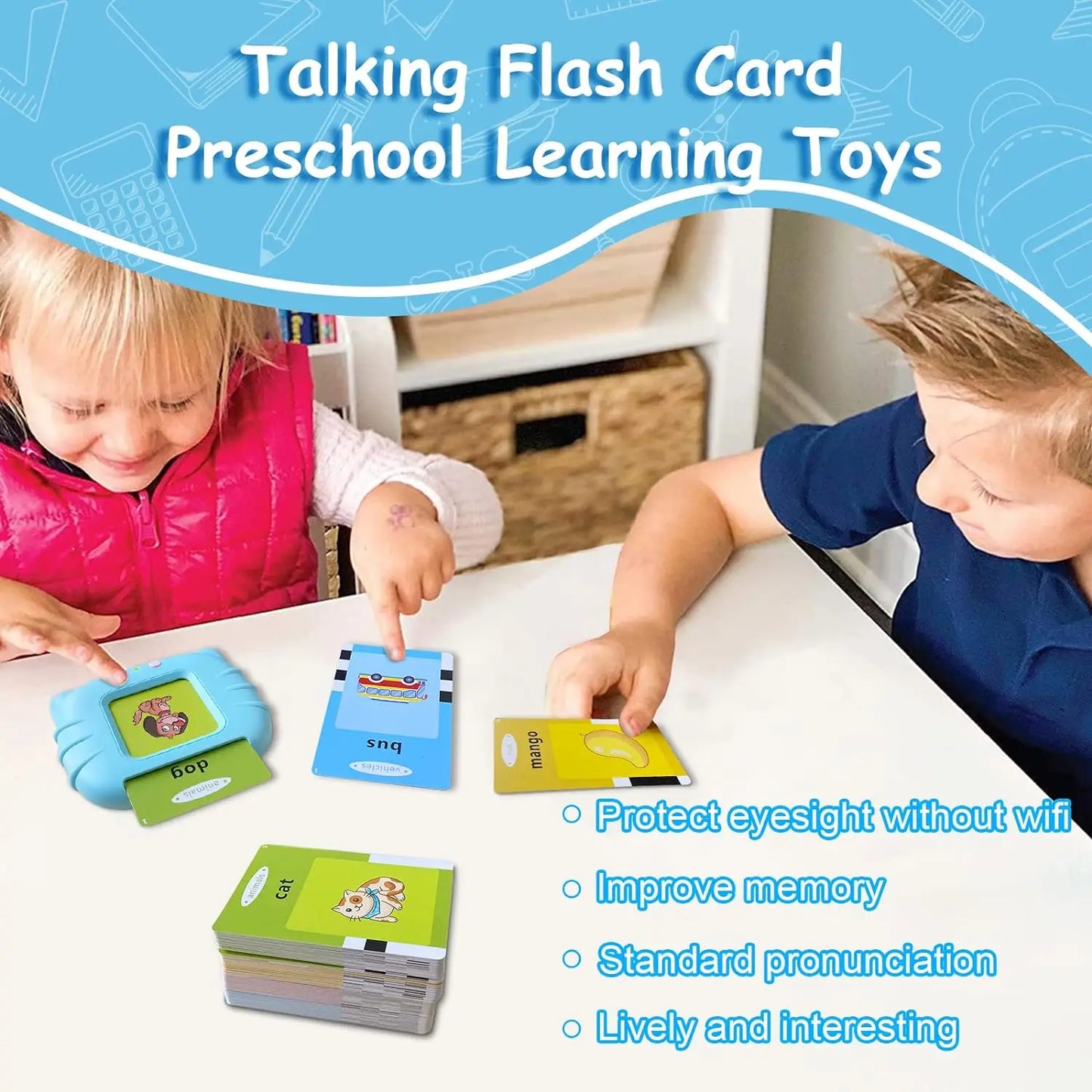 NEW!    Talking Flashcards – The Ultimate Fun Learning Experience for Your Child!